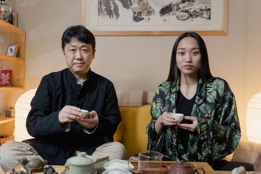 cérémonie du thé chinoise avec thé oolong